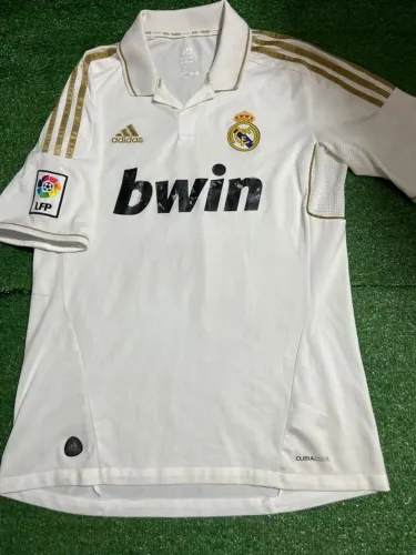 Camisa Real Madrid Home 2011/2012 #12 Marcelo