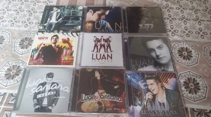 Lote cds cd Luan Santana