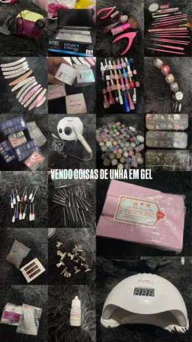 Coisas para unha em gel