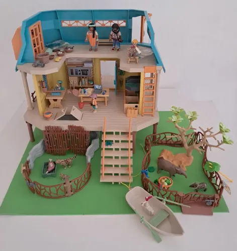 Playmobil Wiltopia Prédio de Recuperação dos Bichos