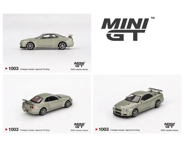 Mini Gt 1003 Nissan Skyline GT-R R34 V-Spec 2