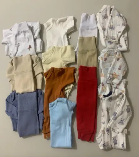Roupas de bebê RN menino 16 peças