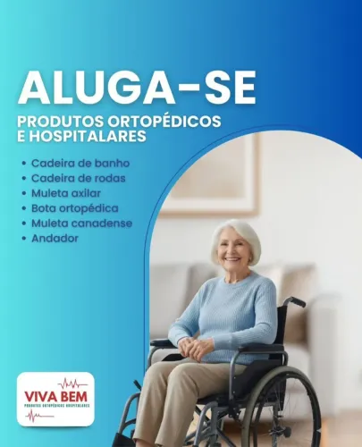 ALUGUEL E VENDA DE PRODUTOS ORTOPÉDICOS 