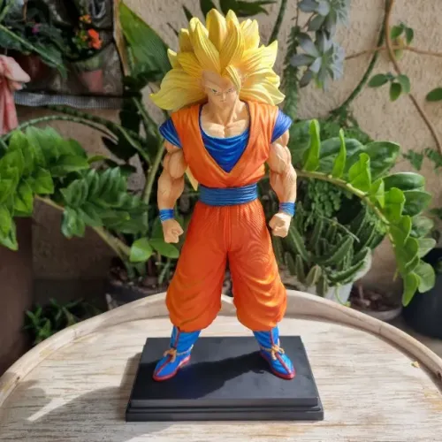 Action Figure Goku Super Saiyajin 3 Ssj3 Dragon Ball Z 30cm