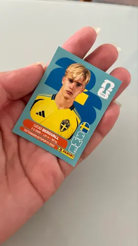 Figurinha Lucas Bergvall SWE 8 Copa do Mundo 2026 Panini