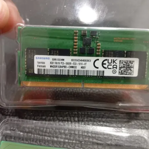 Memória Ram Samsung Ddr5 8GB 5600mhz Sodimm Notebook