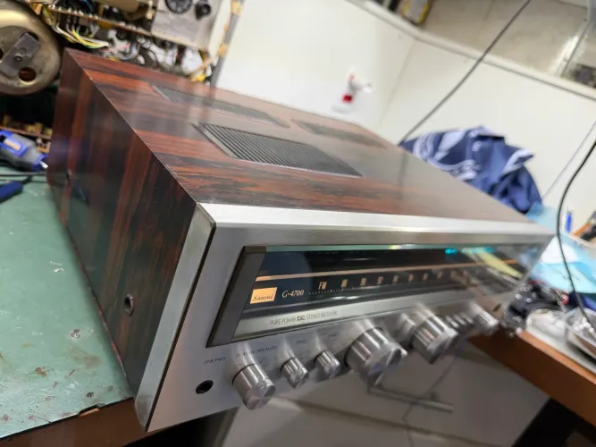 Amplificador receiver Sansui G-4700 Restaurado
