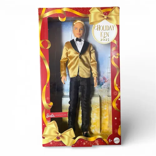 Boneco Ken Holiday 2025 loiro