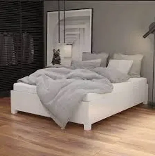 Cama Casal Clara Branco Carioca - Entrega Rápida!