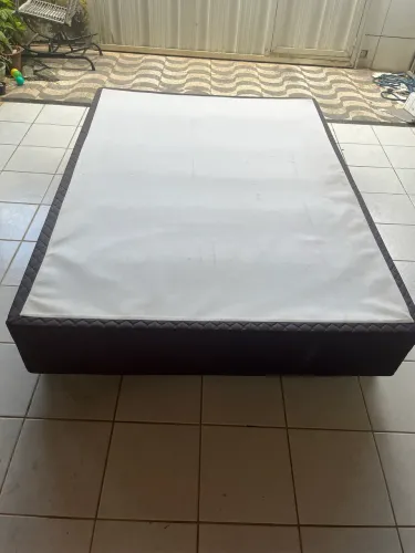 Base cama box casal
