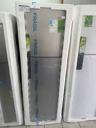 Geladeira Consul 377L Inverter Inox NOVA