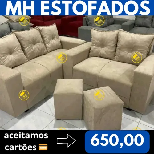 SOFÁS DIRETAMENTE DA FÁBRICA APARTI DE 300,00
