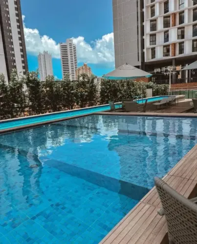 Apartamento à Venda 96m² 2 Suites DCE Varanda Piscina Manaira /João Pessoa-PB