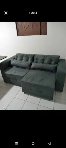 Sofá retrátil de 2 metros 