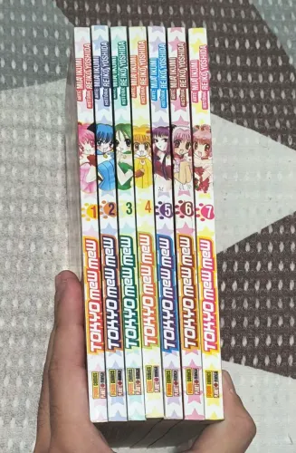 Tokyo Mew Mew Coleção completa em 7 volumes - Mangá Panini