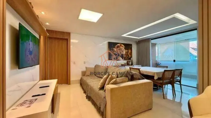 Apartamento com 4 quartos à venda, 128 m² - Ouro Preto - Belo Horizonte/MG