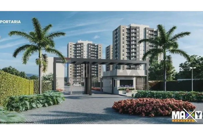 Apartamento à venda no MAXY Santana Hortolândia/SP | 2 dormitórios | Suíte | Varanda | La