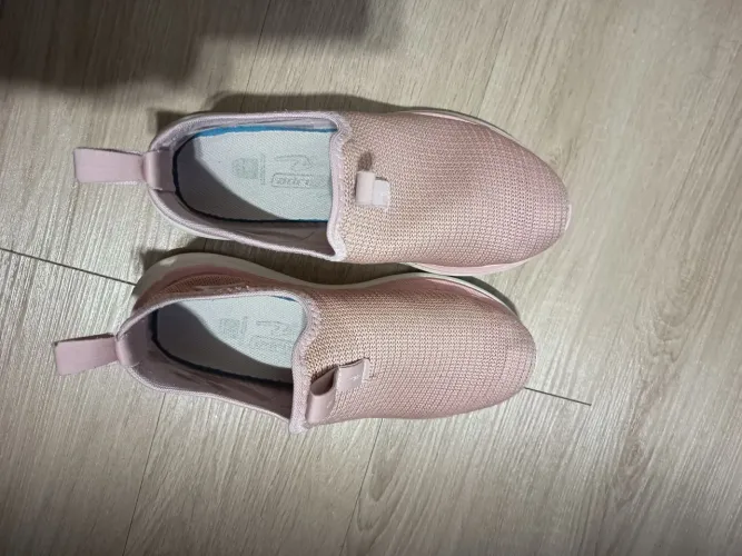 tênis Adrun 36 nude/rosa claro seminovo