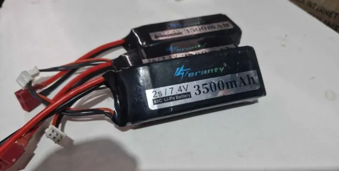 Bateria Lipo 2s 7.4v 3500mah automodelo carrinho