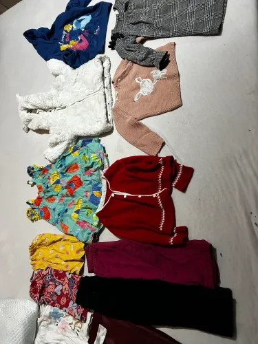 Roupas de menina 1 e 2 anos