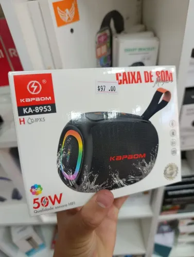 CAIXA DE SOM KAPBOM KA-8953 50W ?