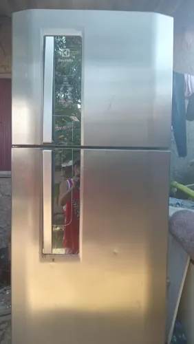 Geladeira inox