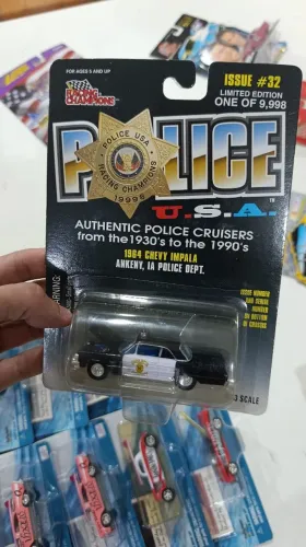 Kit Policial Recing CHAMPIONS 3 unidades LIMITADAS