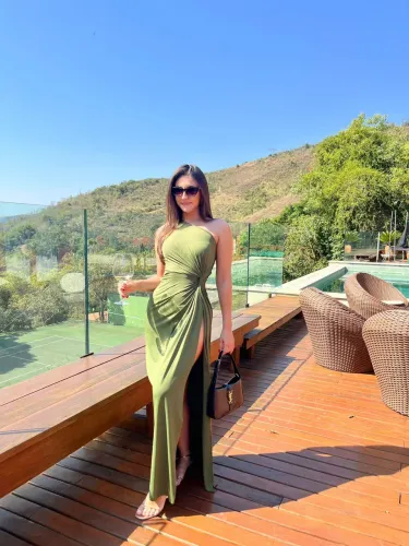 Vestido impecável no corpo!