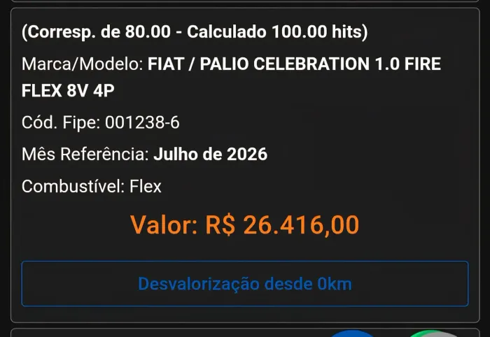 Fiat Palio Celebration 1.0 Fire Flex 8V 4P 2009