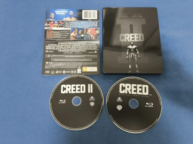 Steelbook Blu-ray - Creed 1 e Creed 2