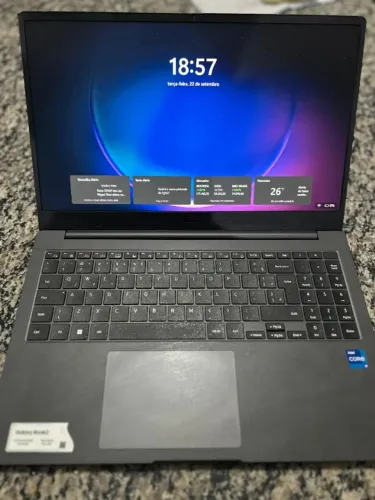 Notebook galaxybook 2 intel core I7-1255u 8gb ram 512 sdd 15.6 Full hd Windows 11