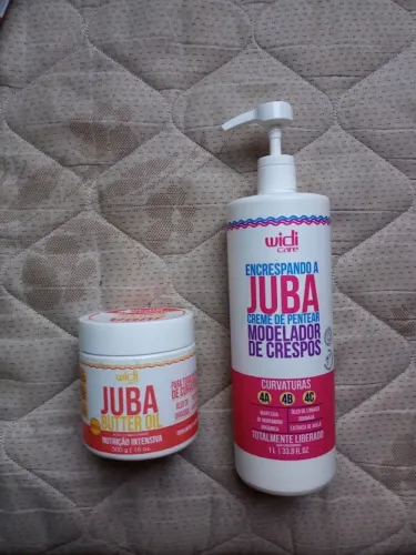kit juba butter oil e encrespando a juba widi care