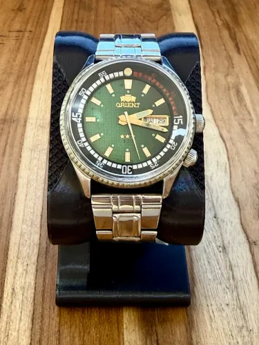 Relógio Orient King Diver Textura Quadriculado - 1970