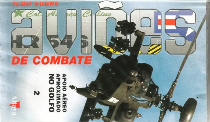 Aviões de combate-Editora Altaya 2 fitas 