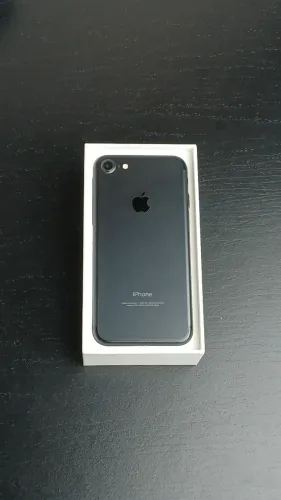 iPhone 7 Preto 128GB c/ TODOS os ACESSÓRIOS ORIGINAIS