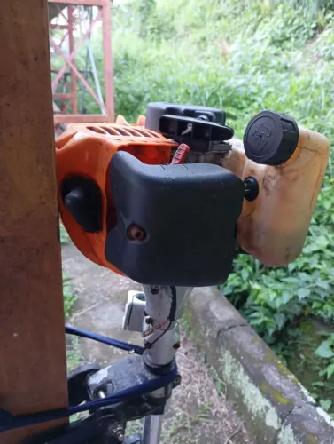 Motor popa 3.5 65cc para caiaque ou barco pequeno 
