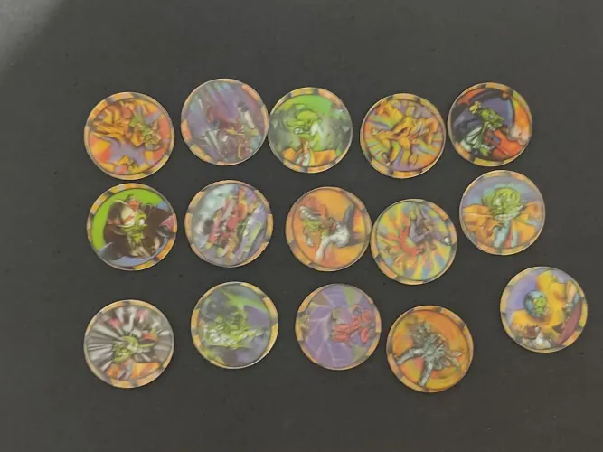 Lote gigan tazos maskara Elma chips