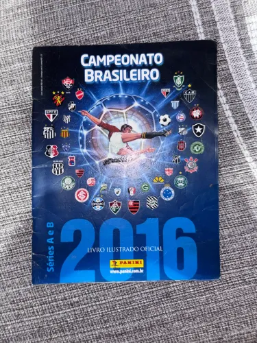 Álbum Campeonato Brasileiro 2016 Panini Incompleto