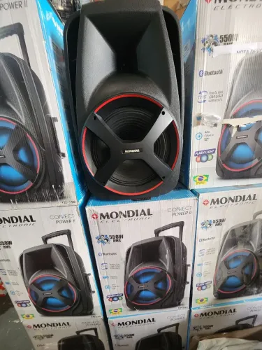 Caixa de som Mondial 550w na caixa!