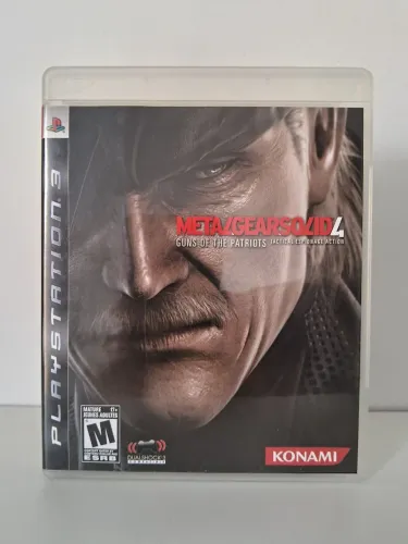 METAL GEAR SOLID 4 - PS3 - Completo - Ótimo Estado