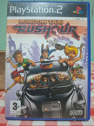 jogo London Taxi: Rush Hour original para PlayStation 2 (versão europeia PAL,