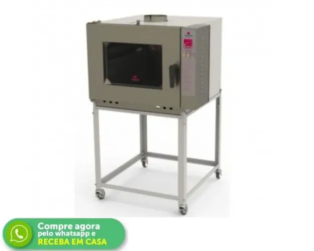 Forno Turbo 5 Esteiras a Gás Progas
