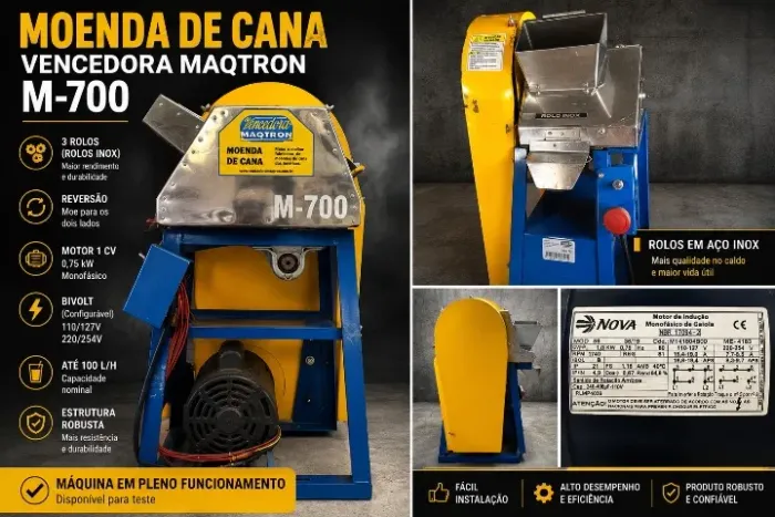 Moedor de Cana Maqtron M-700