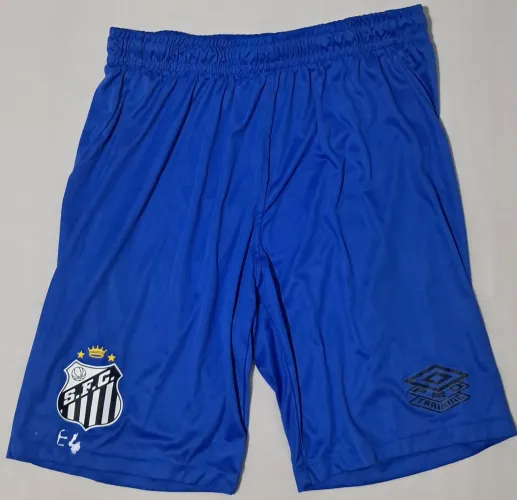 Calção Azul de Treino do Santos 2026