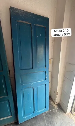 Portas de massaranduba as três por 400 reais