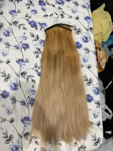 Mega Hair loiro 65cm 250g brasileiro