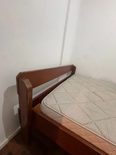 Cama angelin pedra + colchão seminovo