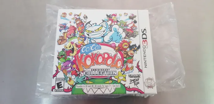 Go Go Kokopolo Anniversary Collection 1 e 2 Limited Run Nintendo 3DS Novo Lacrado