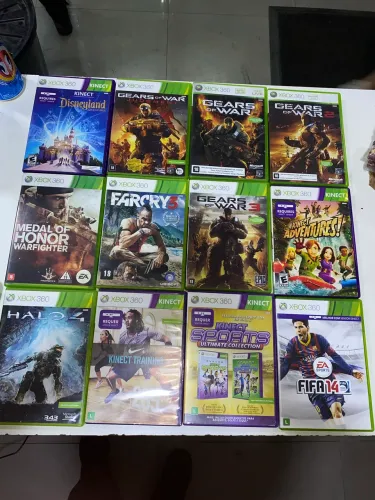LOTE 12 JOGOS XBOX 360 ORIGINAL (ENVIO OLX PAY)