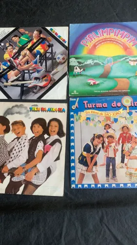 Trem da Alegria, Pirlumpimpim e Turma do Pirulito em Vinil
